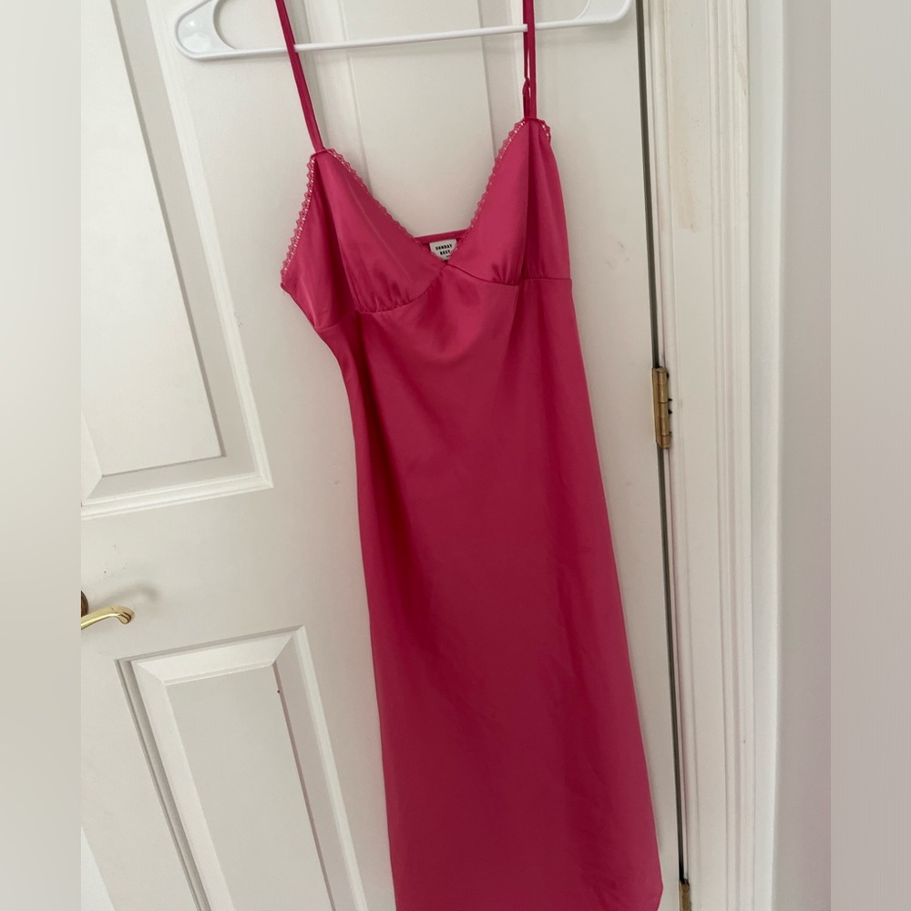 Aritzia Pink Slip Dress